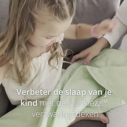 Kids Katoenen Verzwaringsdeken Hunkiezz™